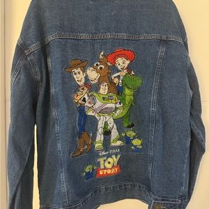 NWOT Disney Toy Story 25th Anniversary Jean Jacket Embroidered